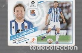 Fu&szlig;ball-Sticker: CROMO DE CASA ESTE Y PANINI LIGA 2022 / 23 DE REAL SOCIRDAD N&ordm; 12 ASIER ILLARRAMENDI