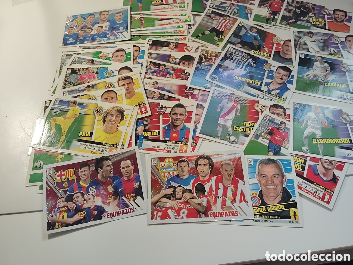Cromos de Futebol: 63 cromos Este, nuevos, sin repetir 13-14