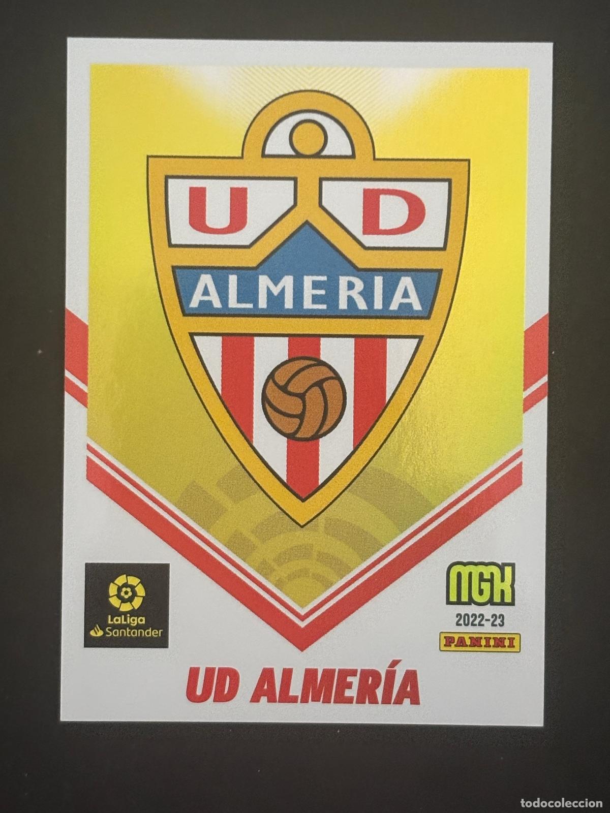 Cromos de Futebol: 10 ESCUDO UD ALMERIA MEGACRACKS MGK 22-23 2022 2023 PANINI LIGA