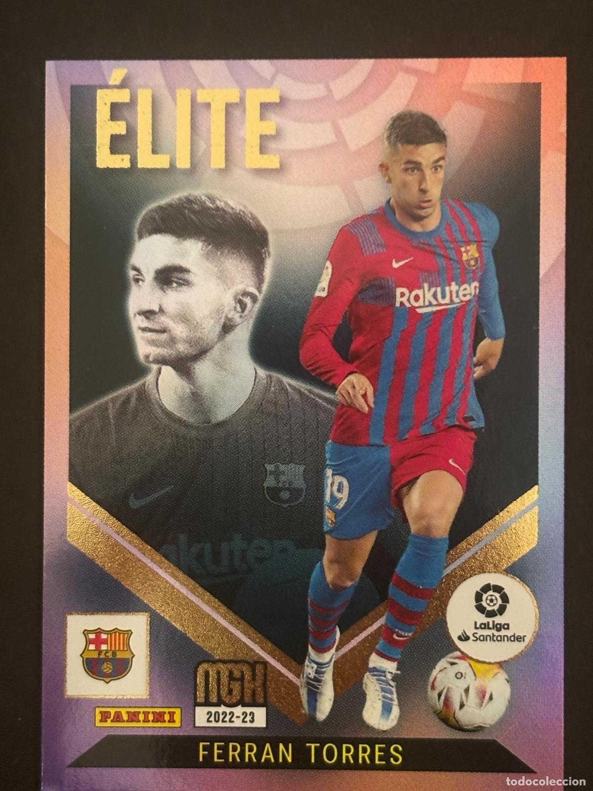 Cromos de Futebol: 4 FERR&Aacute;N TORRES ELITE BARCELONA MEGACRACKS MGK 22-23 2022 2023 PANINI LIGA
