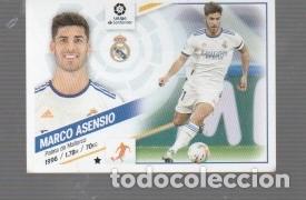 Cromos de f&uacute;tbol: CROMO DE CASA ESTE Y PANINI LIGA 2022 / 23 DE REAL MADRID N&ordm; 16 MARCO ASENSIO