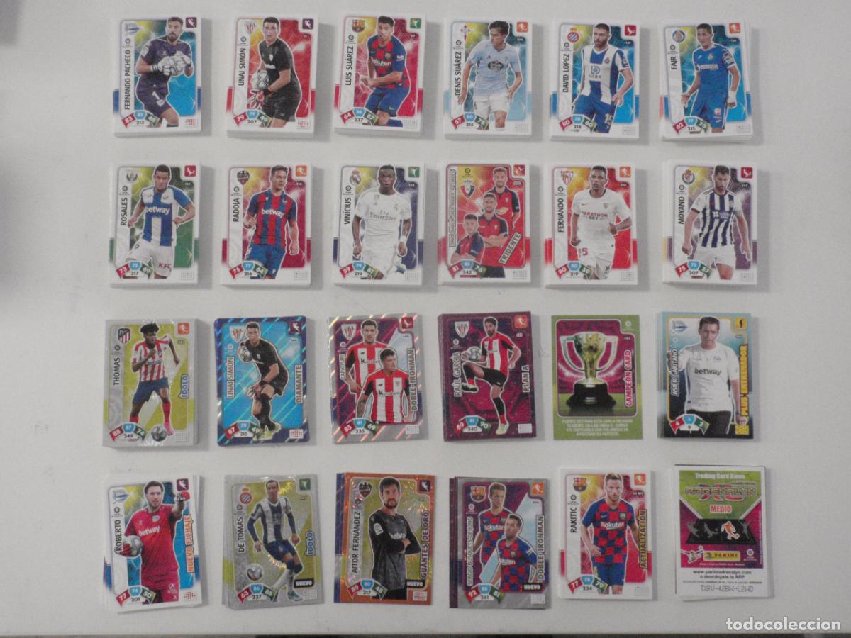 Cromos de f&uacute;tbol: LOTE 481 cromos ADRENALYN XL 2019 2020 PANINI. Trading cards diferentes de futbol. Fichas 19 20