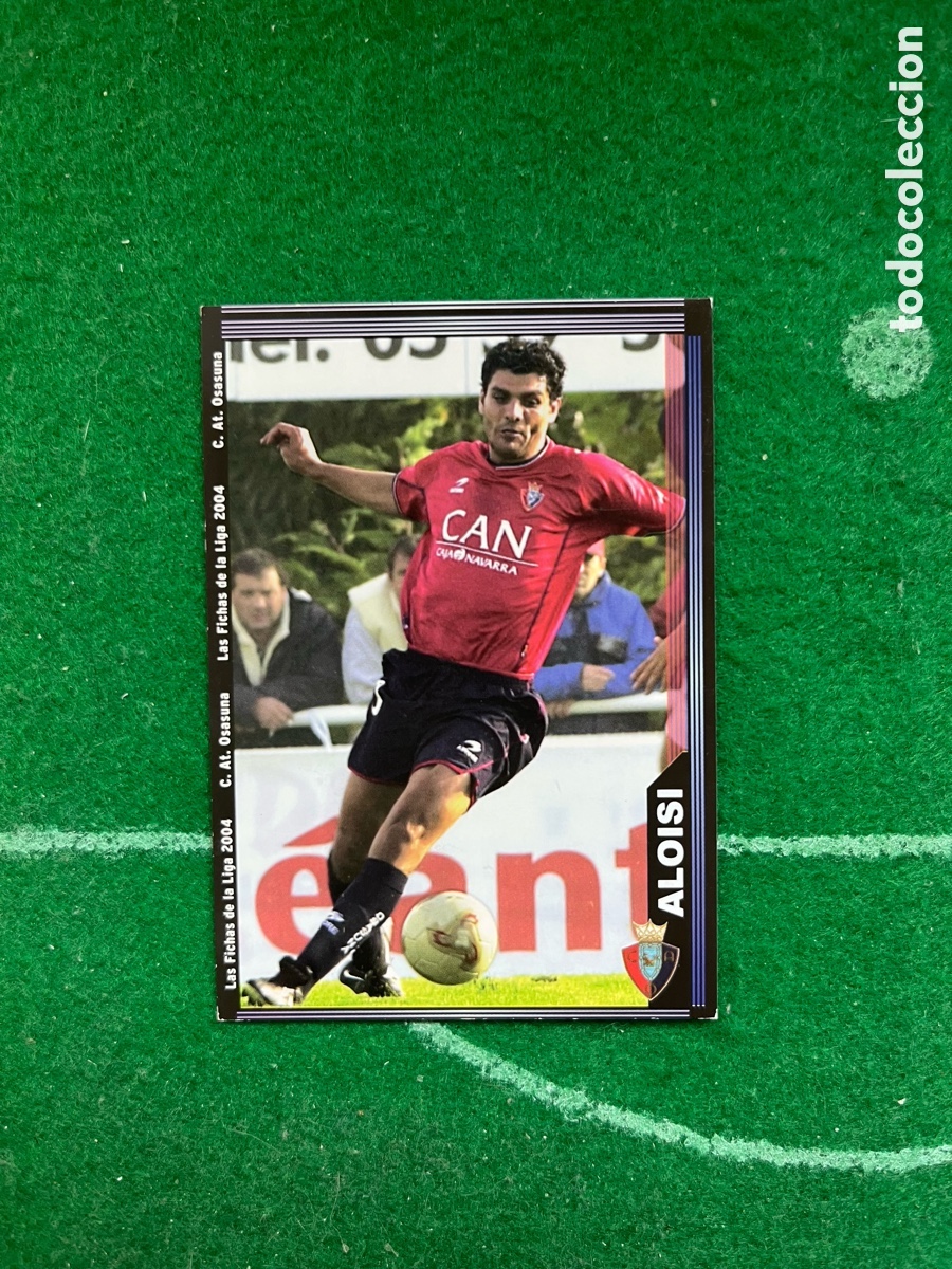 Fu&szlig;ball-Sticker: 290 ALOISI OSASUNA LAS FICHAS DE LA LIGA 2003 2004 MUNDICROMO