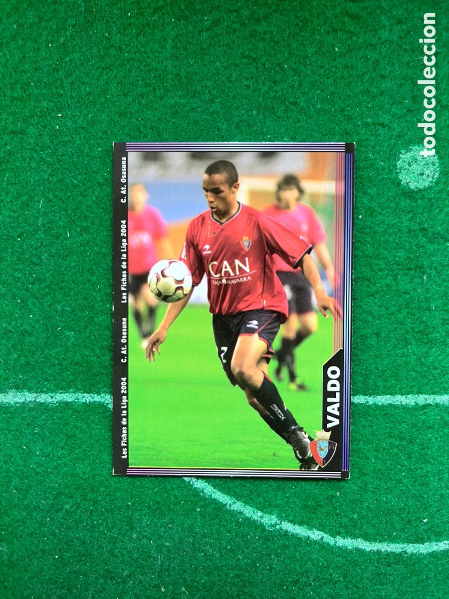 Fu&szlig;ball-Sticker: 293 VALDO OSASUNA LAS FICHAS DE LA LIGA 2003 2004 MUNDICROMO