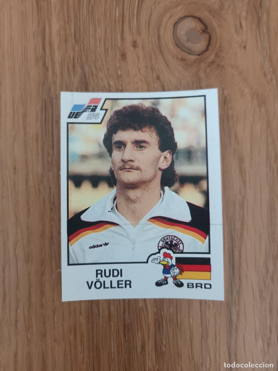 Figurine di Calcio: EURO 84 PANINI 153 VOLLER ALEMANIA RECUPERADO
