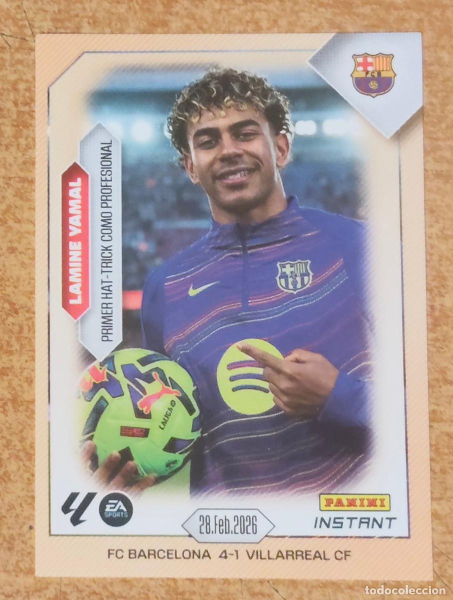 Figurine di Calcio: PANINI INSTANT LA LIGA 25/26 2025/2026 #1 LAMINE YAMAL (F.C. BARCELONA) EDIION LIMITADA /12497