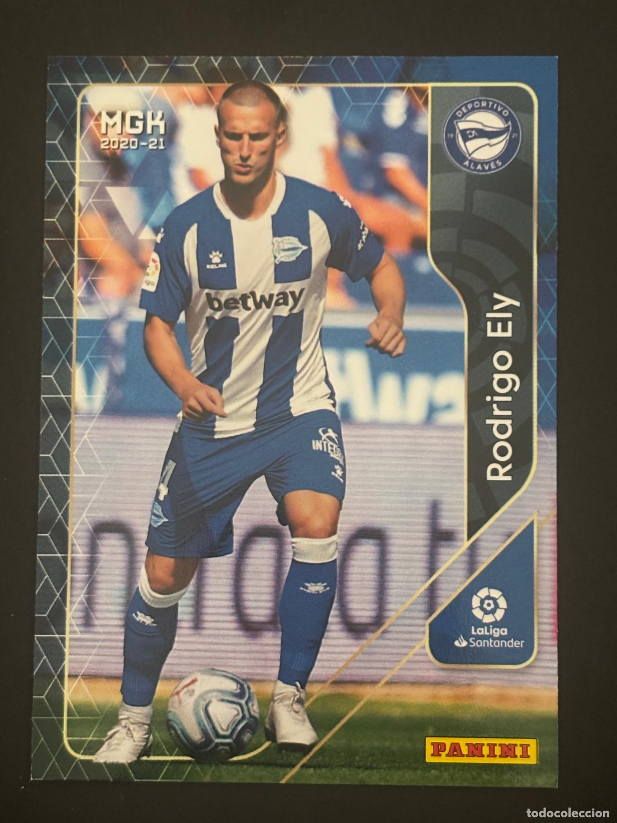 Fu&szlig;ball-Sticker: 6 RODRIGO ELY ALAV&Eacute;S MEGACRACKS MGK 20-21 2020 2021 PANINI LIGA