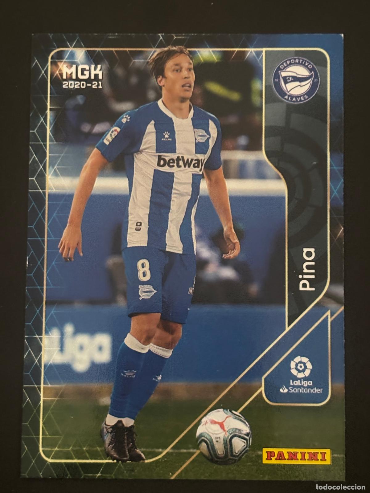 Fu&szlig;ball-Sticker: 14 PINA ALAV&Eacute;S MEGACRACKS MGK 20-21 2020 2021 PANINI LIGA