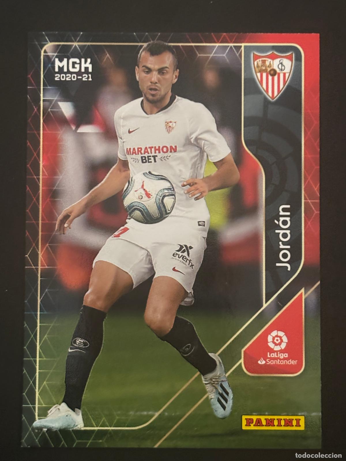 Figurine di Calcio: 280 JORD&Aacute;N SEVILLA MEGACRACKS MGK 20-21 2020 2021 PANINI LIGA