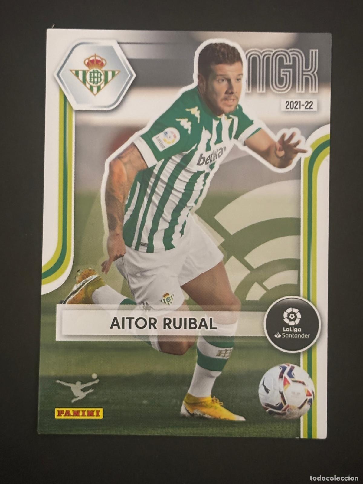 Figurine di Calcio: 84 AITOR RUIBAL BETIS MEGACRACKS MGK 21-22 2021 2022 PANINI LIGA