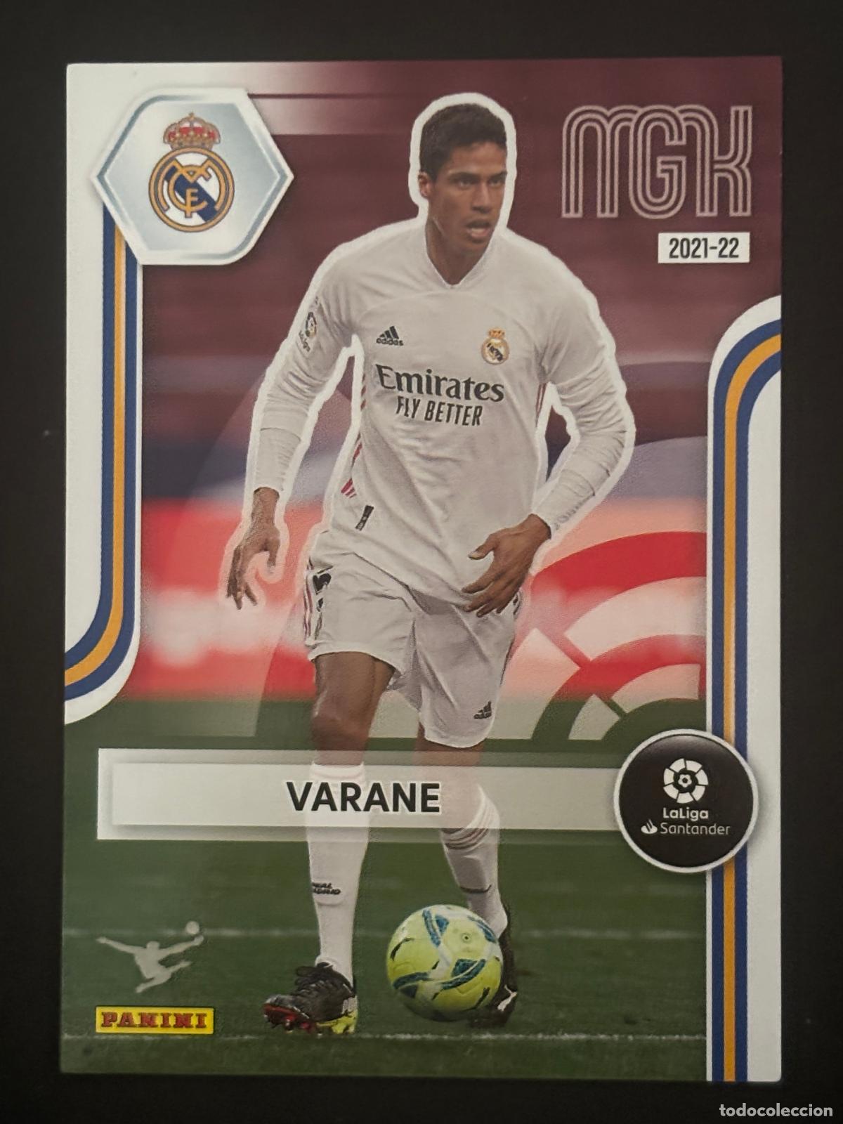 Figurine di Calcio: 223 VARANE REAL MADRID MEGACRACKS MGK 21-22 2021 2022 PANINI LIGA