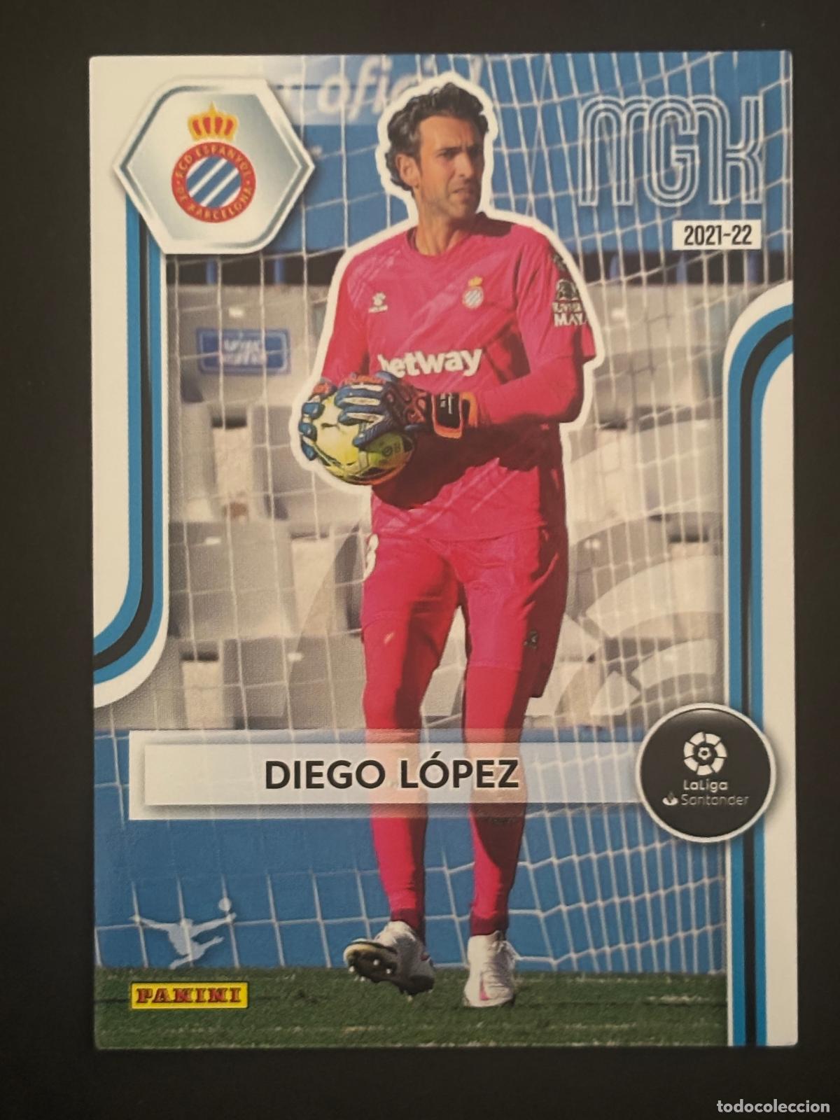 Figurine di Calcio: 146 DIEGO L&Oacute;PEZ ESPANYOL MEGACRACKS MGK 21-22 2021 2022 PANINI LIGA