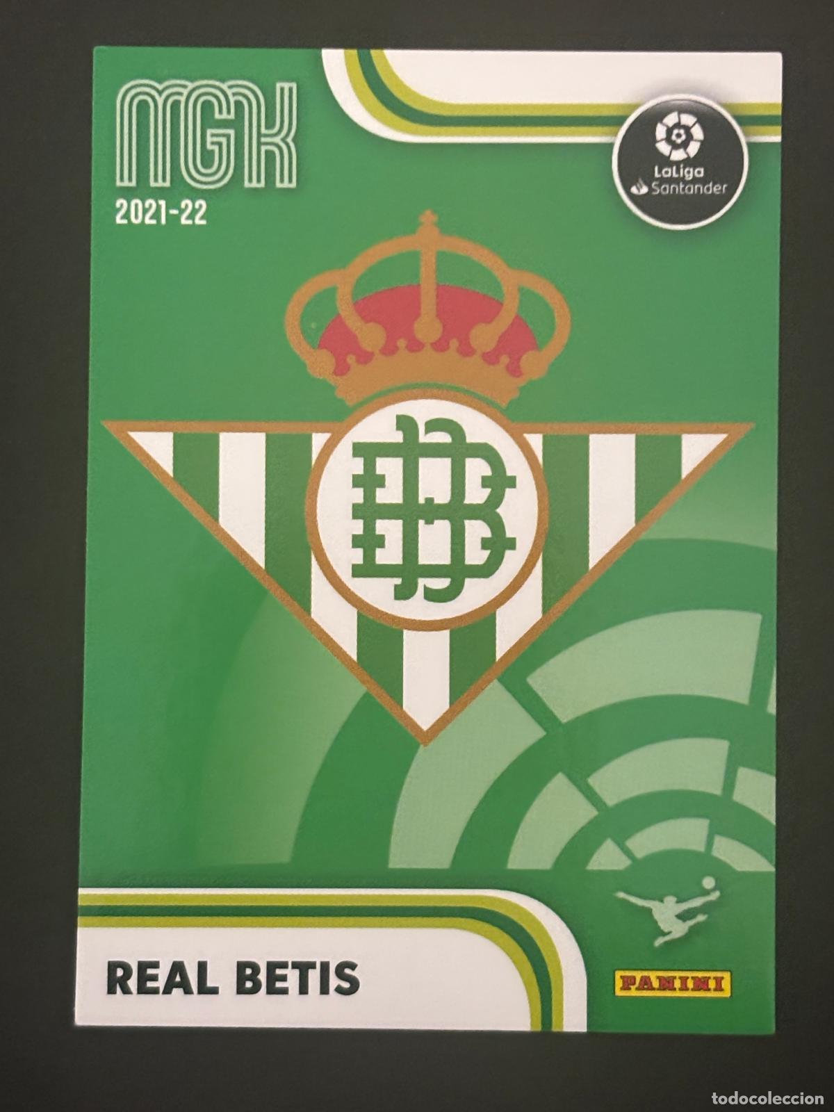 Fu&szlig;ball-Sticker: 73 ESCUDO BETIS MEGACRACKS MGK 21-22 2021 2022 PANINI LIGA