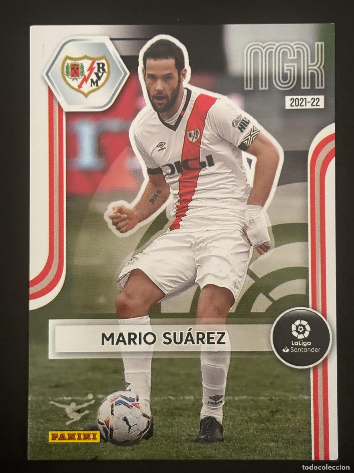 Fu&szlig;ball-Sticker: 280 MARIO SUAREZ RAYO MEGACRACKS MGK 21-22 2021 2022 PANINI LIGA