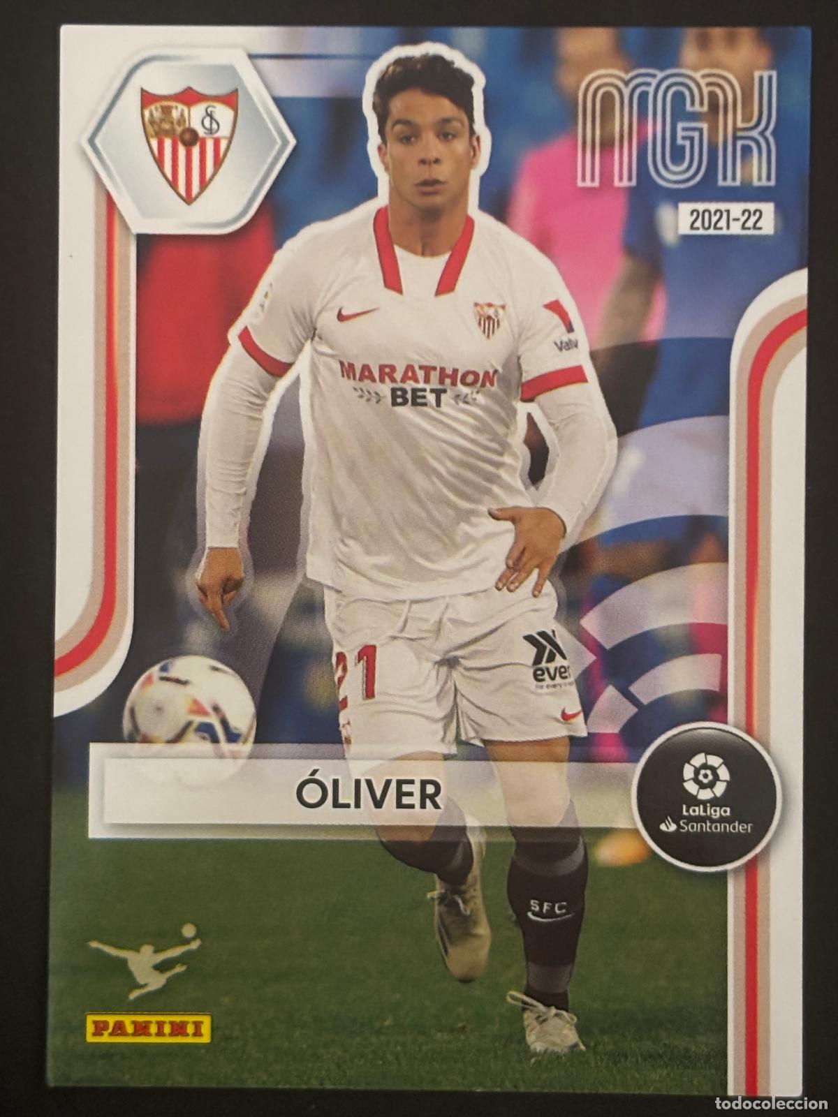 Figurine di Calcio: 318 &Oacute;LIVER SEVILLA MEGACRACKS MGK 21-22 2021 2022 PANINI LIGA