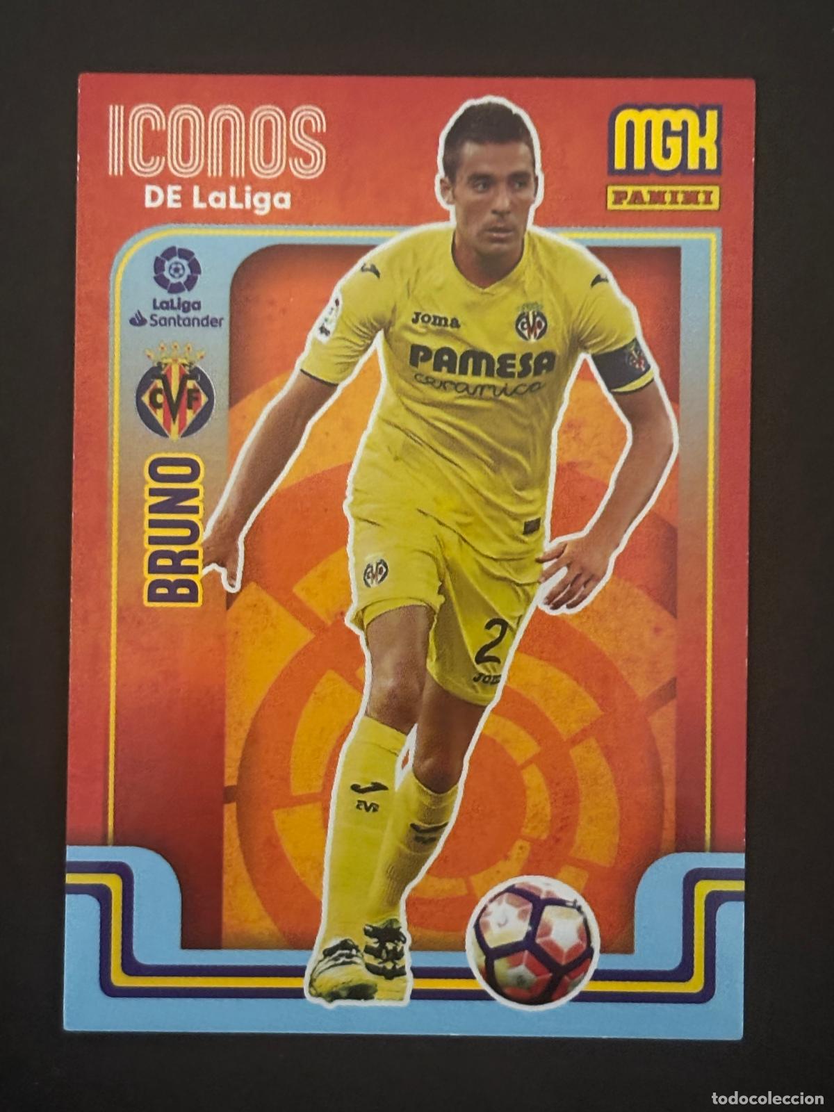 Cromos de Futebol: 410 BRUNO ICONOS DE LA LIGA VILLAREAL MEGACRACKS MGK 21-22 2021 2022 PANINI LIGA