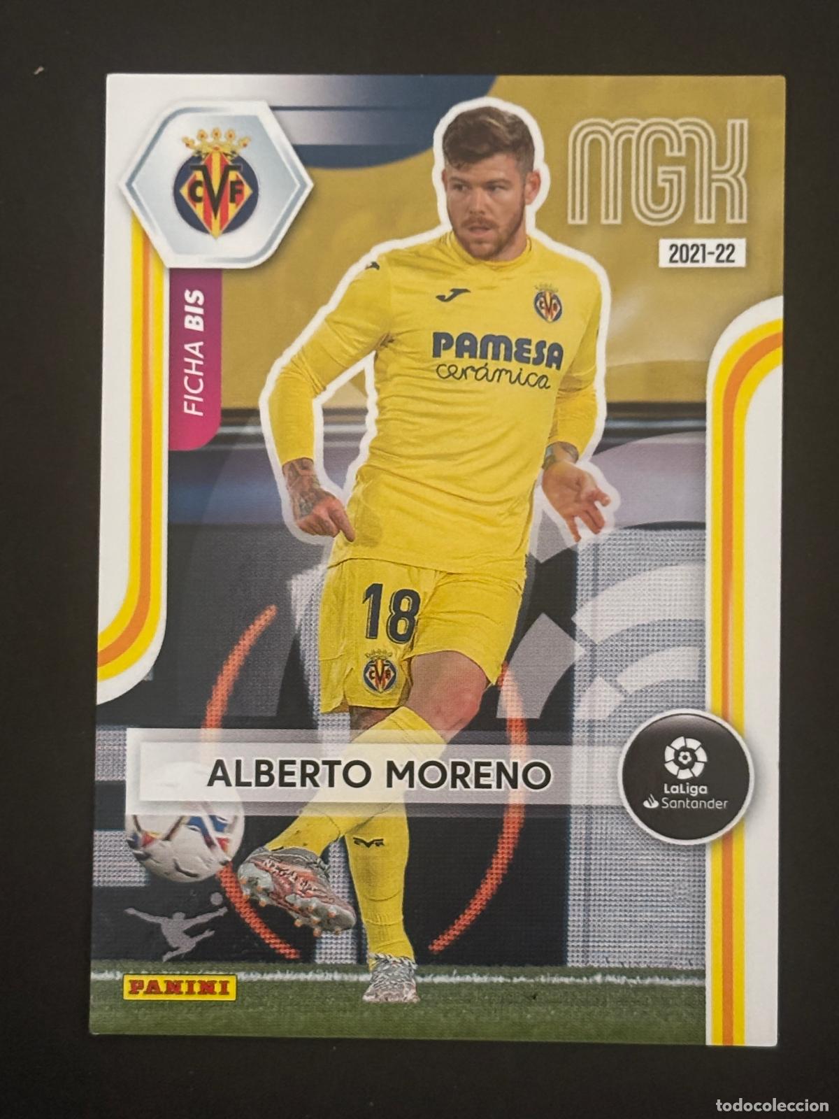 Cromos de Futebol: 350BIS ALBERTO MORENO VILLAREAL 2&ordf; EDICI&Oacute;N MEGACRACKS MGK 21-22 2021 2022 PANINI LIGA