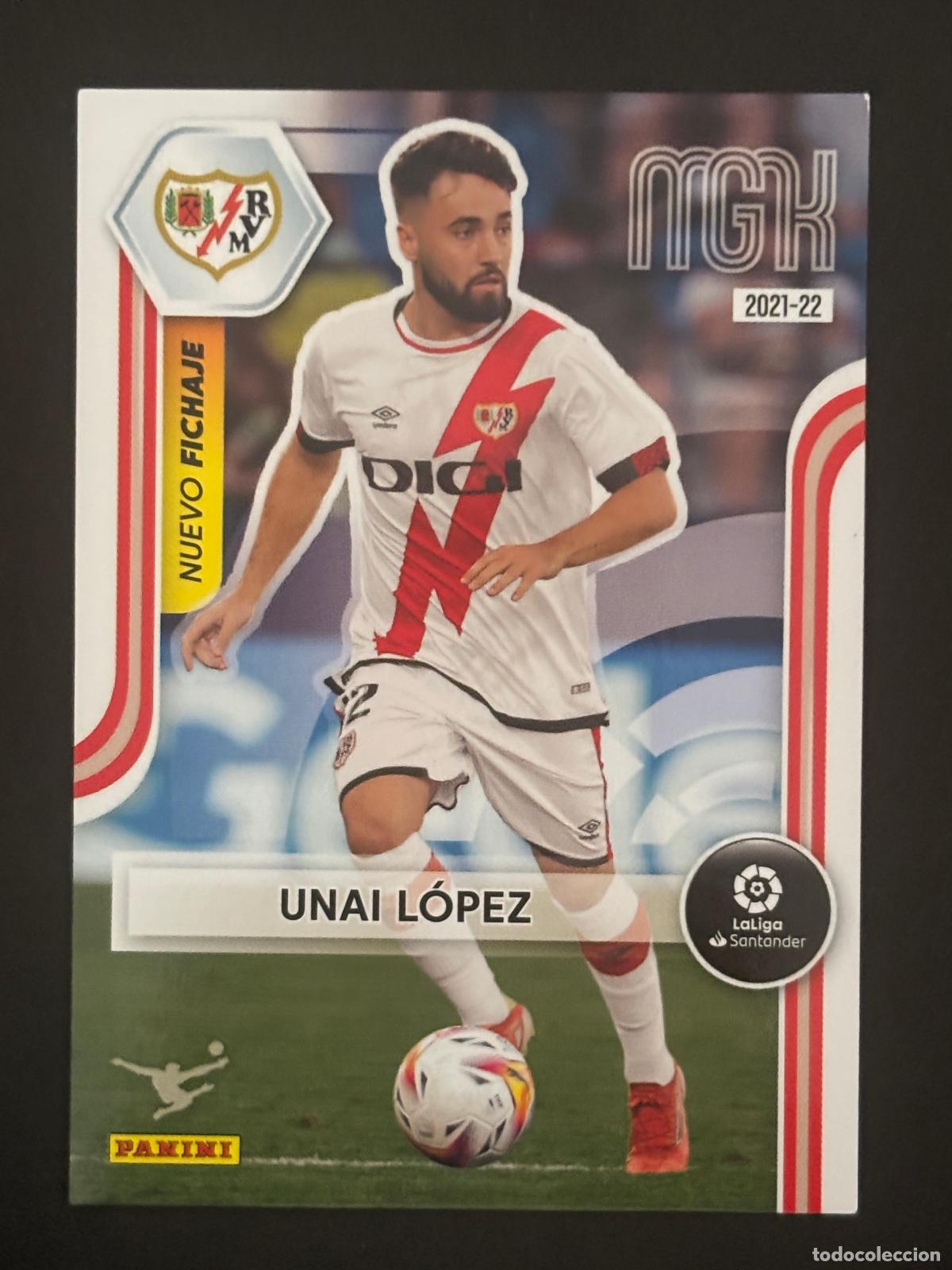Cromos de Futebol: 479 UNAI L&Oacute;PEZ NUEVO FICHAJE RAYO VALLECANO 2&ordf; EDICI&Oacute;N MEGACRACKS MGK 21-22 2021 2022