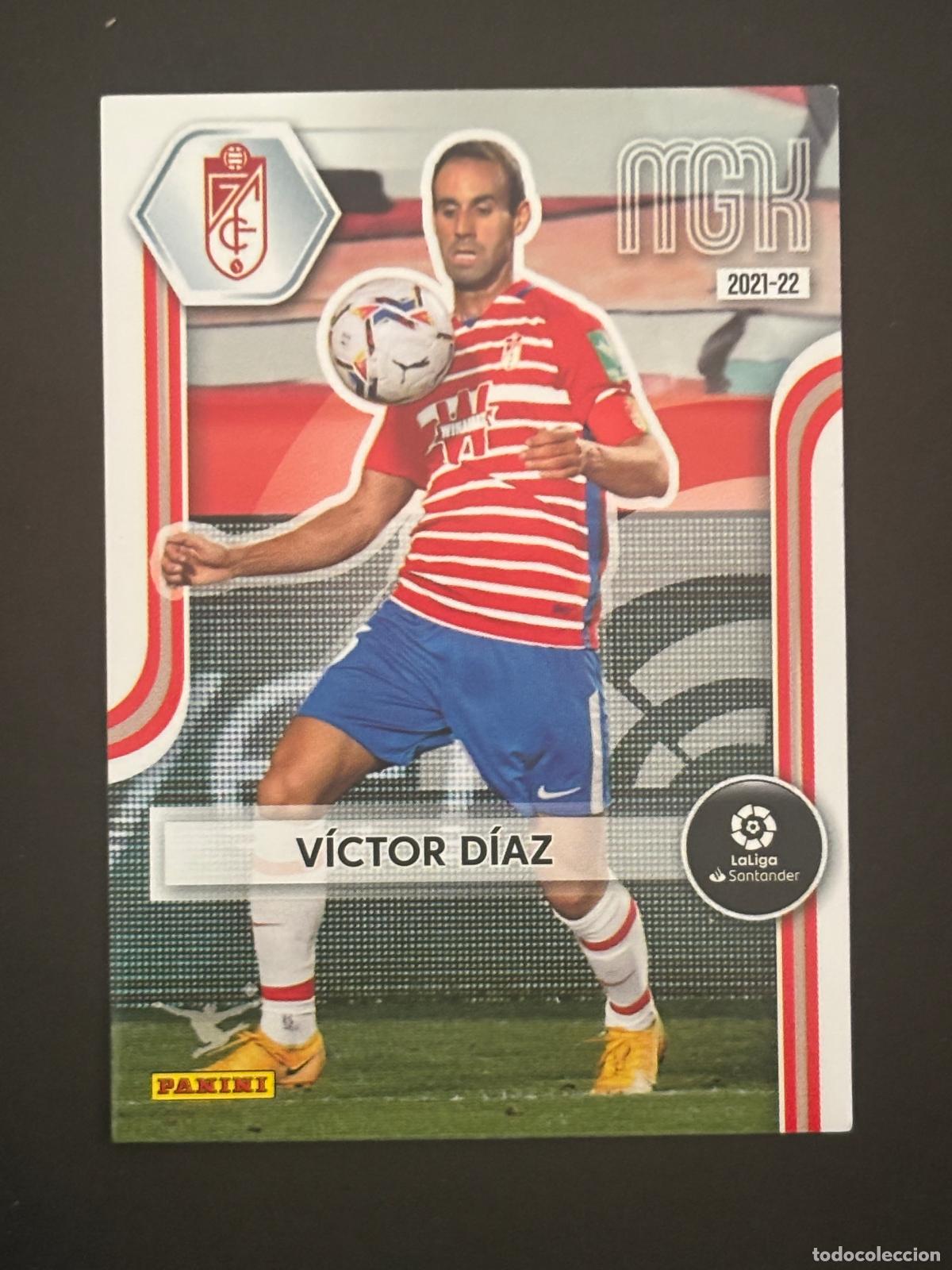 Cromos de Futebol: 189 VICTOR D&Iacute;AZ GRANADA MEGACRACKS MGK 21-22 2021 2022 PANINI LIGA