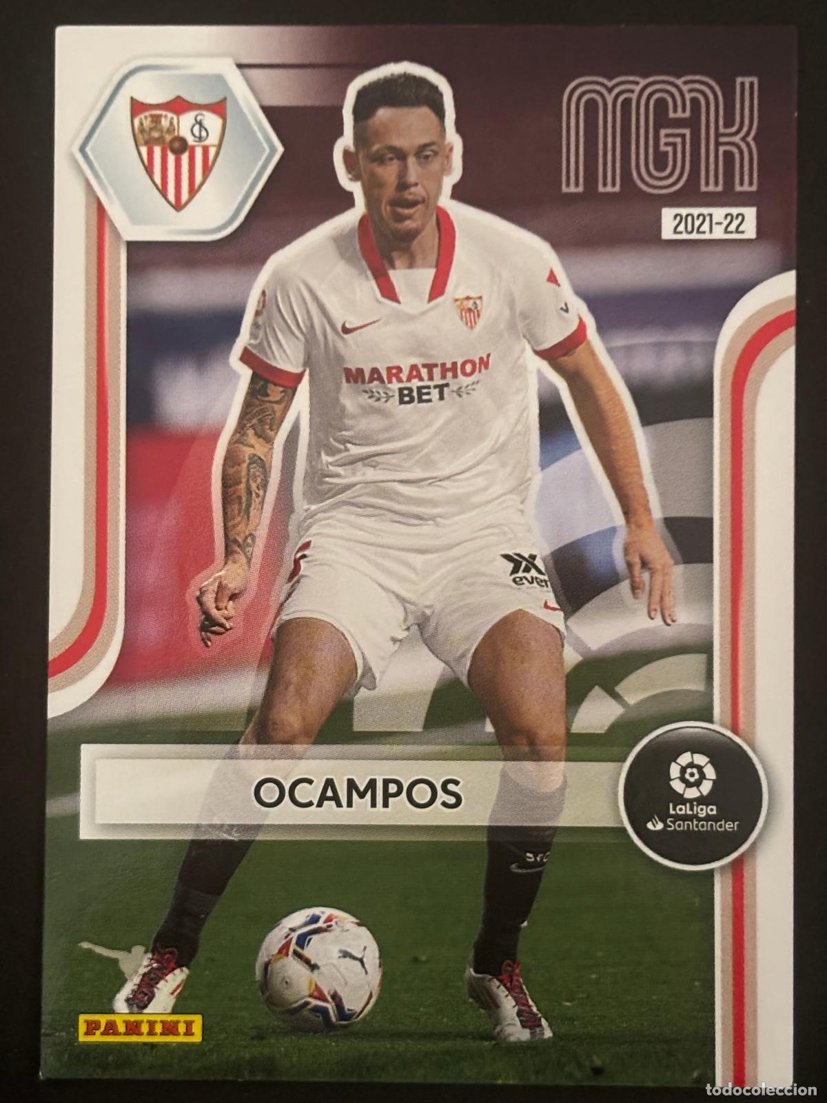 Cromos de Futebol: 321 OCAMPOS SEVILLA MEGACRACKS MGK 21-22 2021 2022 PANINI LIGA