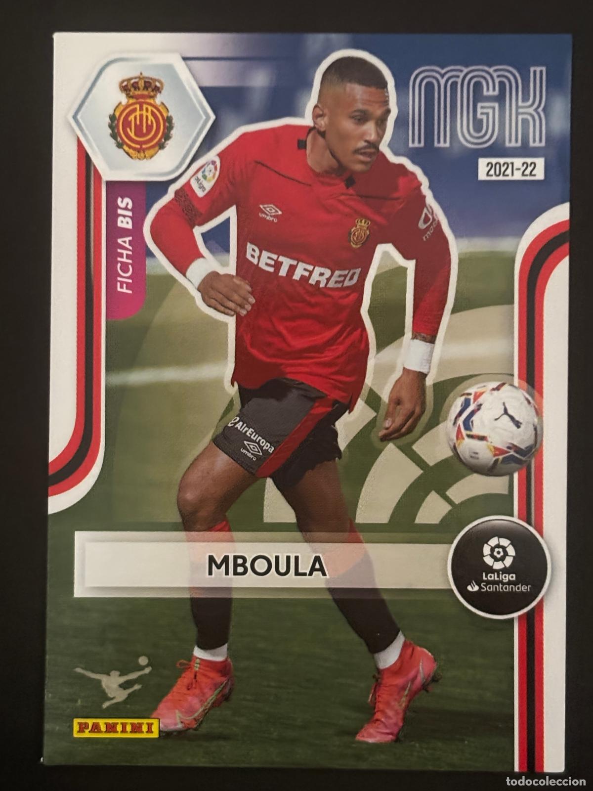 Cromos de Futebol: 2348BIS MBOULA MALLORCA 2&ordf; EDICI&Oacute;N MEGACRACKS MGK 21-22 2021 2022 PANINI LIGA