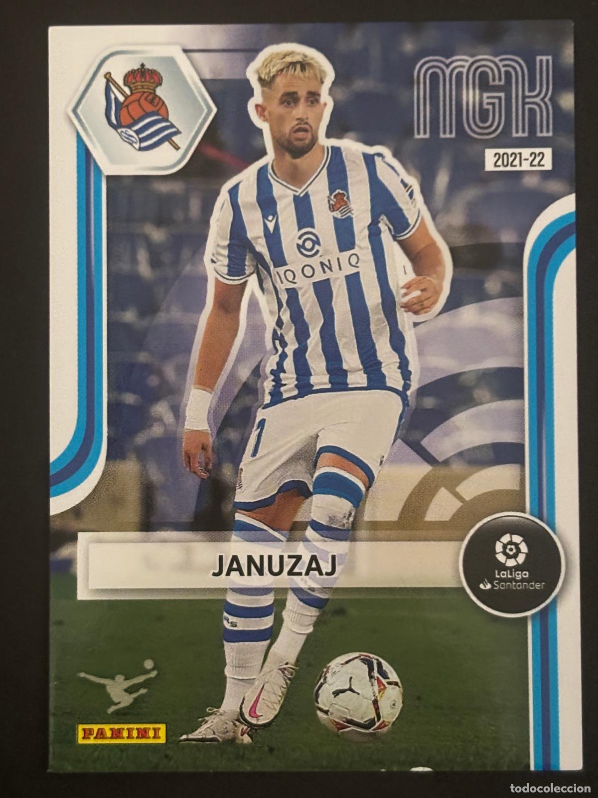 Cromos de Futebol: 296 JANUZAJ REAL SOCIEDAD MEGACRACKS MGK 21-22 2021 2022 PANINI LIGA