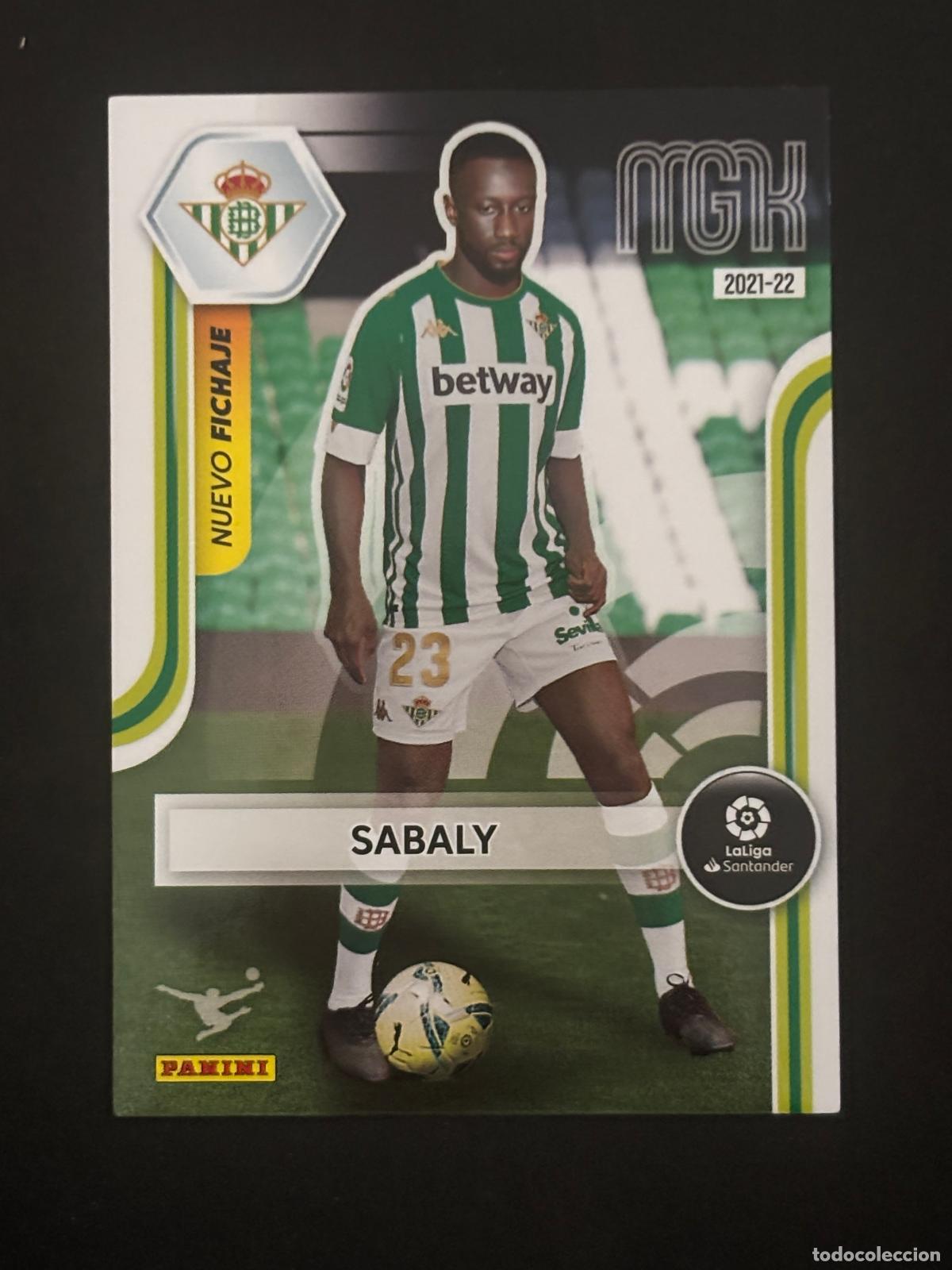 Cromos de Futebol: 434 SABALY NUEVO FICHAJE BETIS MEGACRACKS MGK 21-22 2021 2022 PANINI LIGA