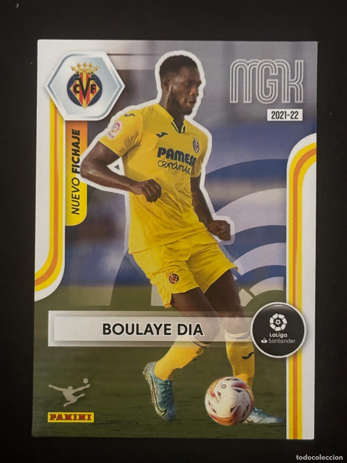 Cromos de Futebol: 441 BOULAYE DIA NUEVO FICHAJE VILLAREAL 2&ordf; EDICI&Oacute;N MEGACRACKS MGK 21-22 2021 2022