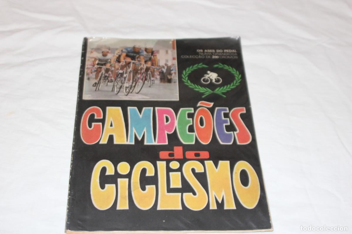 Figurine di Calcio: ALBUM MUY ANTIGUO DE CICLISMO DE LOS CAMPEONES, MERCK OCA&Ntilde;A GIMONDI FUENTE , AGOSTI&Ntilde;O ETC