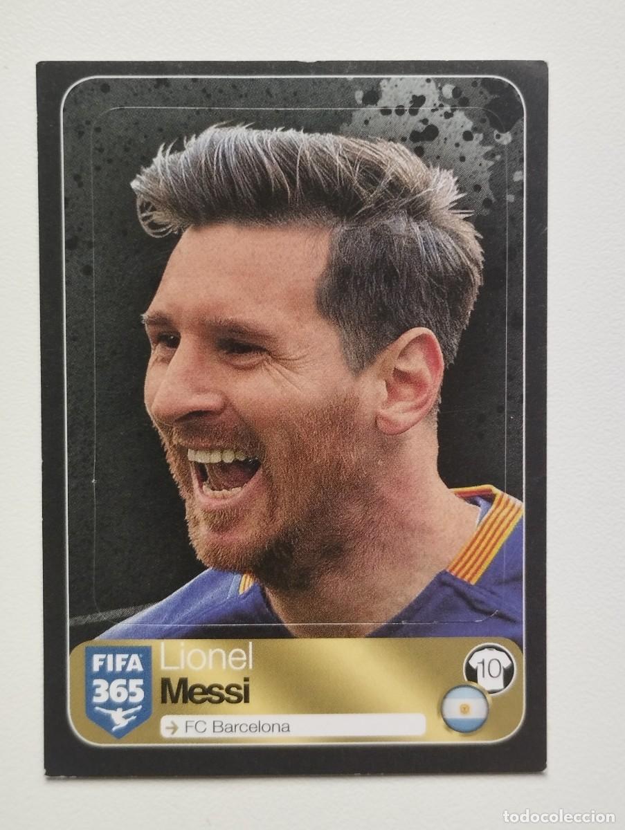Cromos de Futebol: CROMO STICKER FIFA 365 2016 2017 16 17 LIONEL MESSI 565 BARCELONA BAR&Ccedil;A EDICION PANINI ARGENTINA