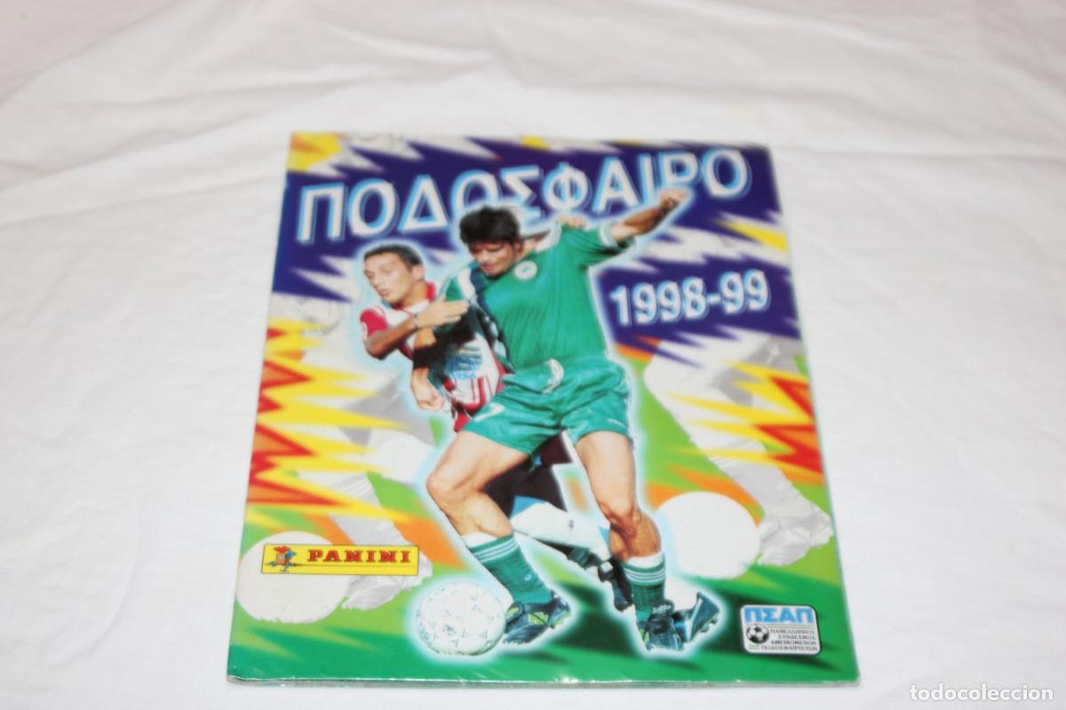 Football Stickers: ALBUM COMPLETO OFICIAL DE LA LIGA DE GRECIA DE TEMPORADA 1998-1999 DE LA MARCA PANINI