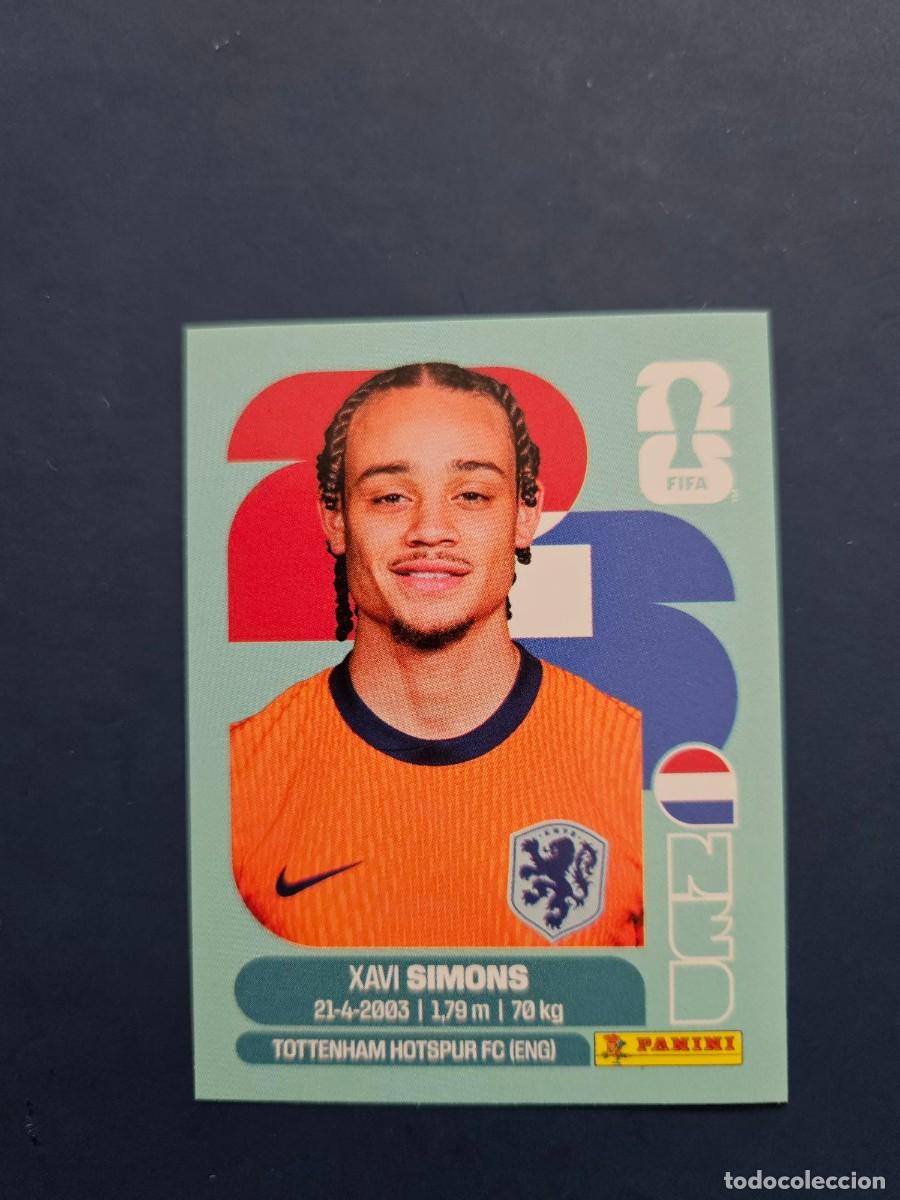 Cromos de Futebol: NED 15 XAVI SIMONS HOLANDA FIFA WORLD CUP MUNDIAL 26 2026 SIN PEGAR NUNCA PEGADO