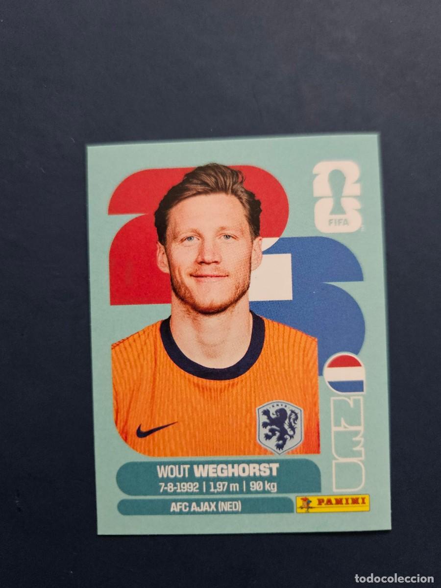 Cromos de Futebol: NED 19 WOUT WEGHORST HOLANDA FIFA WORLD CUP MUNDIAL 26 2026 SIN PEGAR NUNCA PEGADO