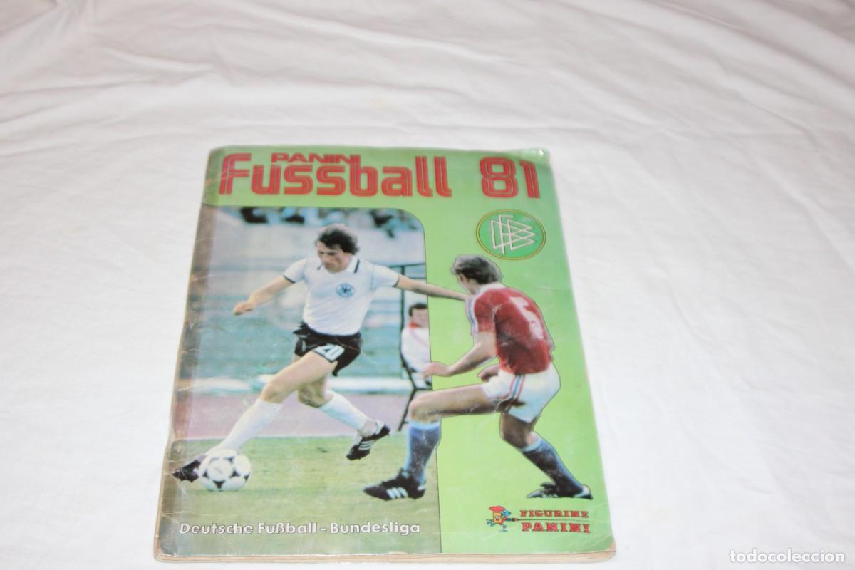 Cromos de Futebol: ALBUM DE FUTBOL OFICIAL ANTIGUO DE 1.981 DE LA LIGA DE ALEMANIA DE MARCA PANINI COMPLETO