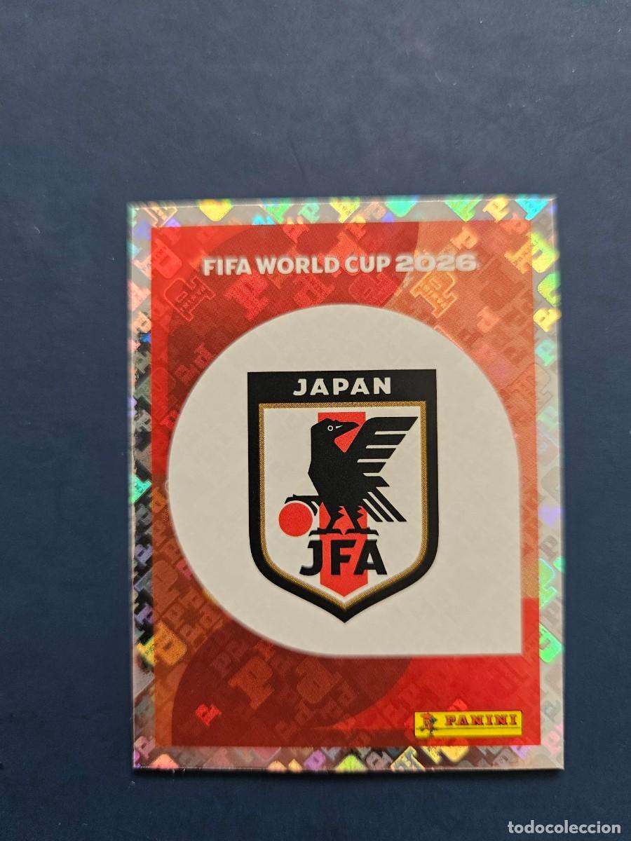Cromos de Futebol: JPN 1 ESCUDO JAPON FIFA WORLD CUP MUNDIAL 26 2026 SIN PEGAR NUNCA PEGADO