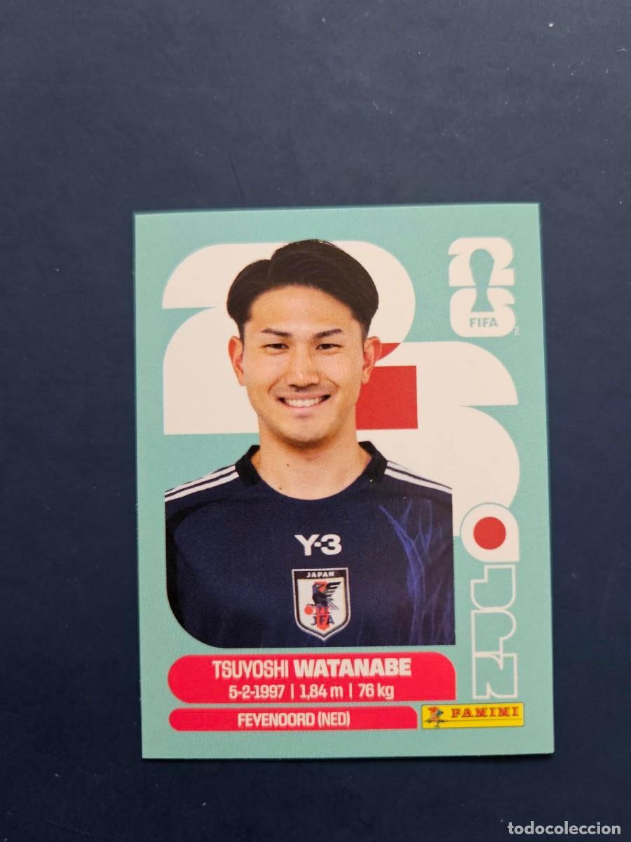 Cromos de Futebol: JPN 7 TSUYOSHI WATANABE JAPON FIFA WORLD CUP MUNDIAL 26 2026 SIN PEGAR NUNCA PEGADO