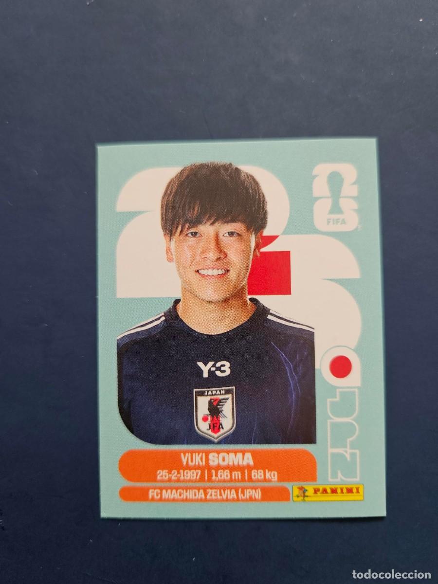 Cromos de Futebol: JPN 9 YUKI SOMA JAPON FIFA WORLD CUP MUNDIAL 26 2026 SIN PEGAR NUNCA PEGADO