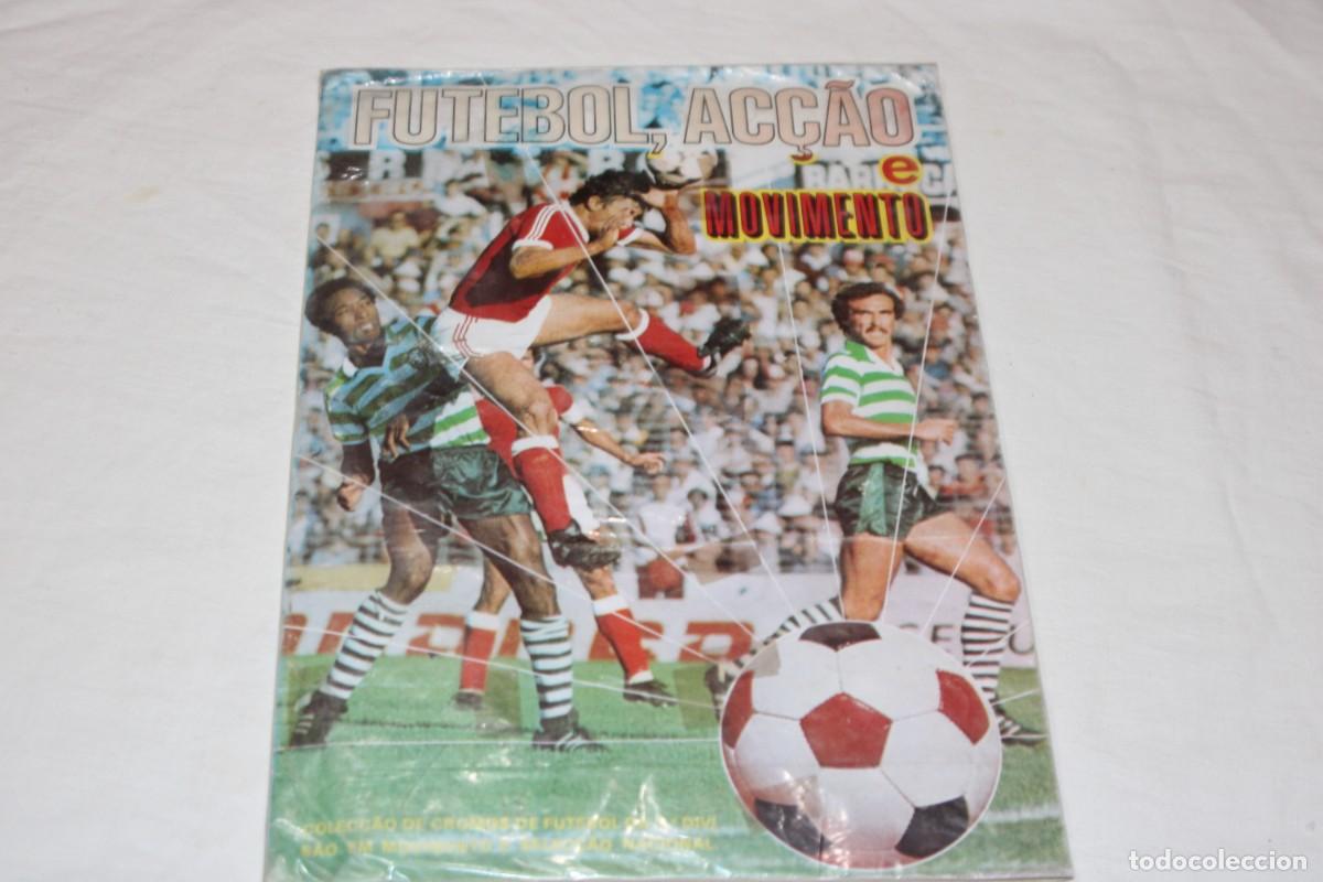 Cromos de Futebol: ALBUM DE FUTBOL DE FUTBOL DE CAMPEONATO DE PORTUGAL FUTEBOL ACCAO E MOVIMENTO COMPLETO