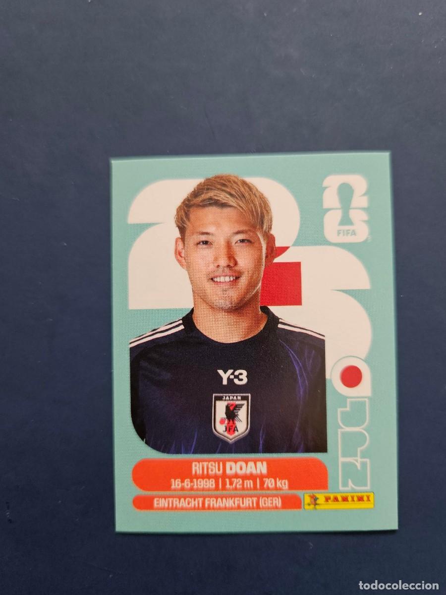 Figurine di Calcio: JPN 14 RITSU DOAN JAPON FIFA WORLD CUP MUNDIAL 26 2026 SIN PEGAR NUNCA PEGADO