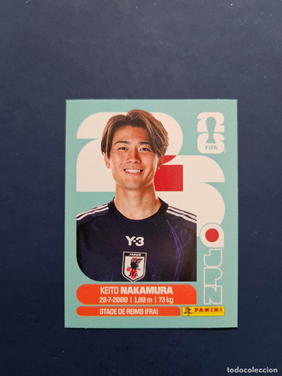 Figurine di Calcio: JPN 15 KEITO NAKAMURA JAPON FIFA WORLD CUP MUNDIAL 26 2026 SIN PEGAR NUNCA PEGADO