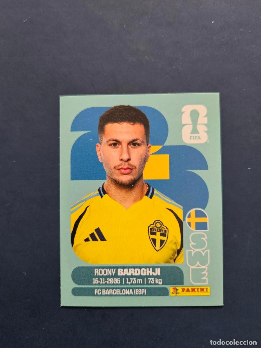 Cartes &agrave; collectionner de Football: SWE 16 ROONY BARDGHJI SUECIA FIFA WORLD CUP MUNDIAL 26 2026 SIN PEGAR NUNCA PEGADO
