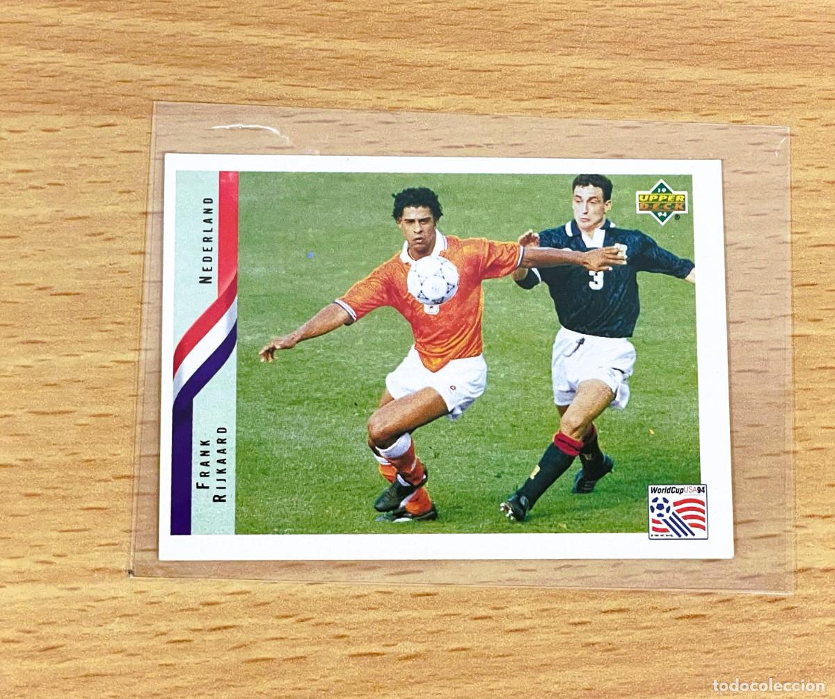 Football Stickers: CROMO STICKER UPPER DECK MUNDIAL DE F&Uacute;TBOL USA 94 n&ordm; 273 - FRANK RIJKAARD DE HOLANDA