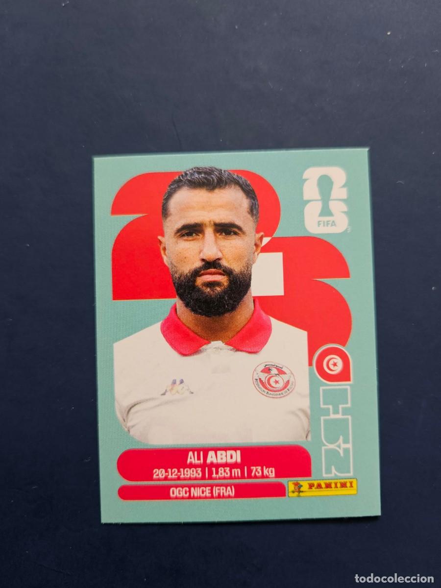 Football Stickers: TUN 7 ALI ABDI TUNEZ FIFA WORLD CUP MUNDIAL 26 2026 SIN PEGAR NUNCA PEGADO