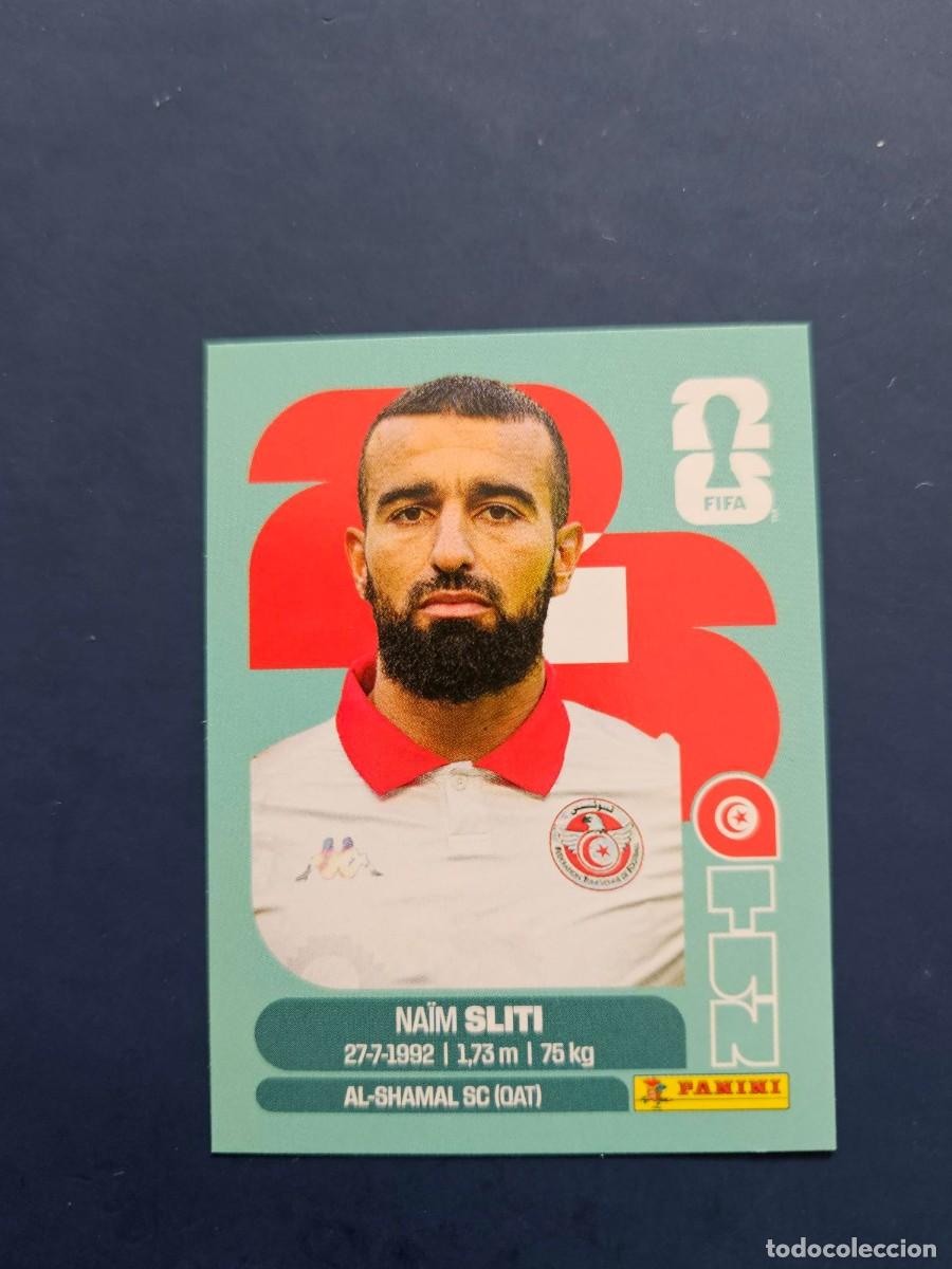 Football Stickers: TUN 20 NAIM SLITI TUNEZ FIFA WORLD CUP MUNDIAL 26 2026 SIN PEGAR NUNCA PEGADO