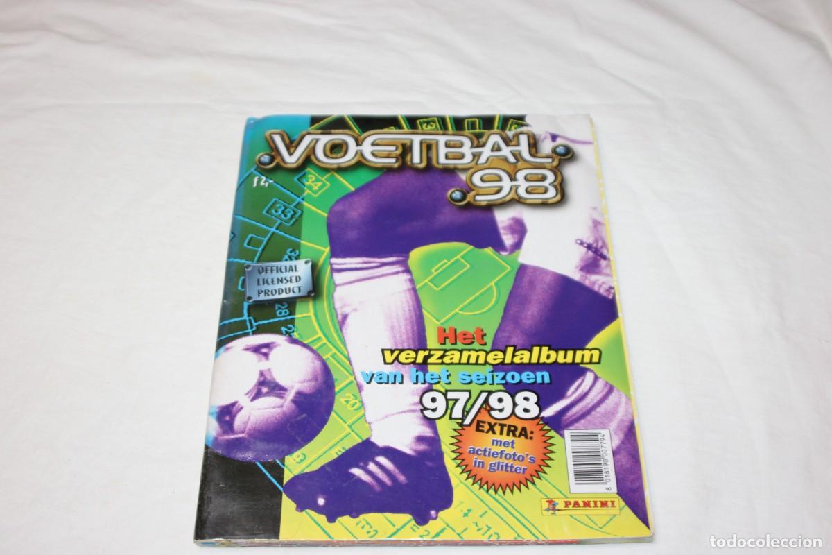 Fu&szlig;ball-Sticker: ALBUM OFICIAL ANTIGUO DE FUTBOL DE LA LIGA DE HOLANDA VOETBAL 1998 MARCA PANINI TOTALMENTE COMPLETO