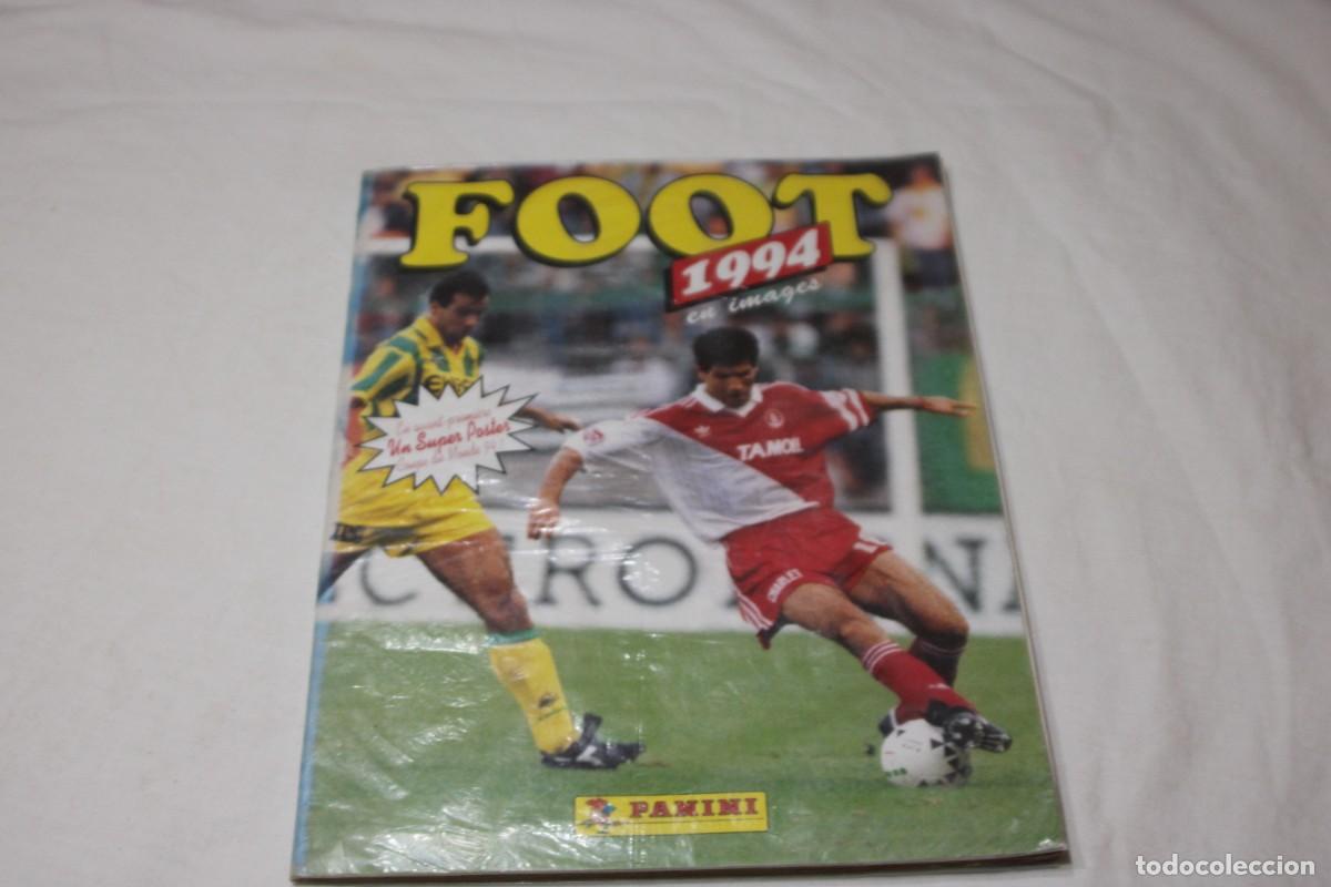 Fu&szlig;ball-Sticker: ALBUM OFICIAL ANTIGUO DE FUTBOL DE 1994 DE LA LIGA DE FRANCIA DE LA MARCA PANINI COMPLETO