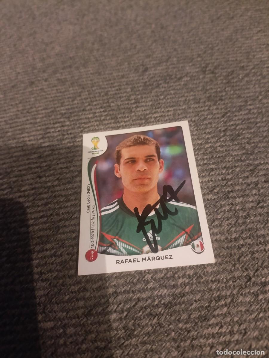 Cromos de f&uacute;tbol: Auto original de Rafa M&aacute;rquez M&eacute;xico - Foto 1