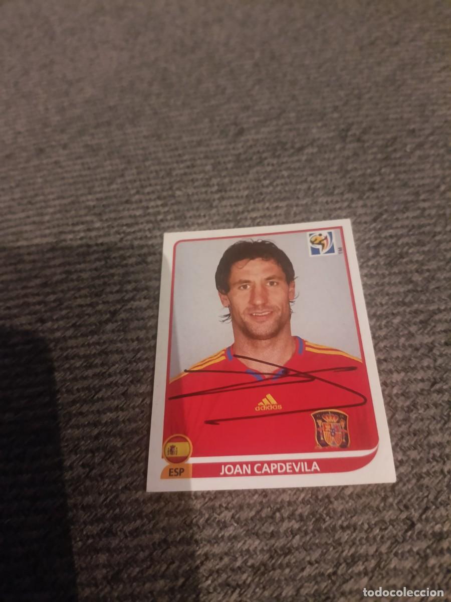 Cromos de Futebol: Auto original de Capdevilla Espa&ntilde;a