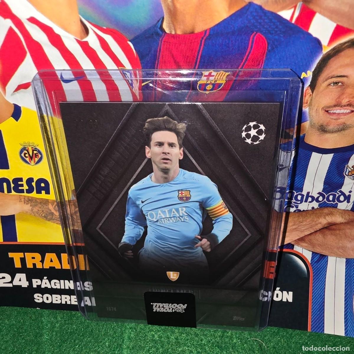 Figurine di Calcio: TOPPS TTF 2026 CARD FIRST CLASS LEO MESSI LIMITADA /99 FC BARCELONA 26