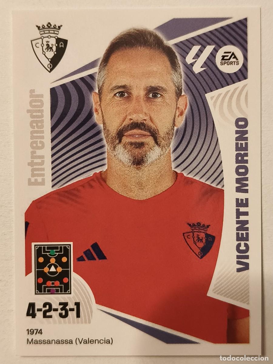 Cartes &agrave; collectionner de Football: #2 VICENTE MORENO (C.A. OSASUNA) LIGA 24/25 ESTE